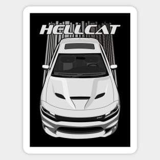 Charger Hellcat - White Sticker